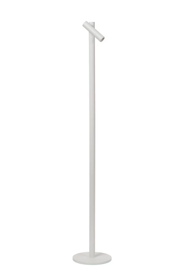 Lucide ANTRIM - Rechargeable Floor reading lamp Indoor/Outdoor - Battery pack - LED Dim. - 1x2,2W 2700K - IP54 - With wireless charging pad - White - turned off